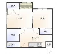 石垣市　美崎町　2DK　大良館美崎