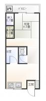 石垣市　石垣　1DK　東大浜アパートB棟